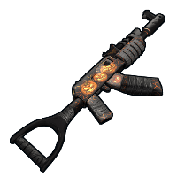 Buy Rust ak47u Pumpkin Exhibition skin