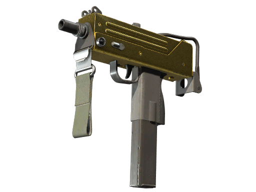 Buy CS2 smg Souvenir MAC-10 | Gold Brick (Field-Tested) skin
