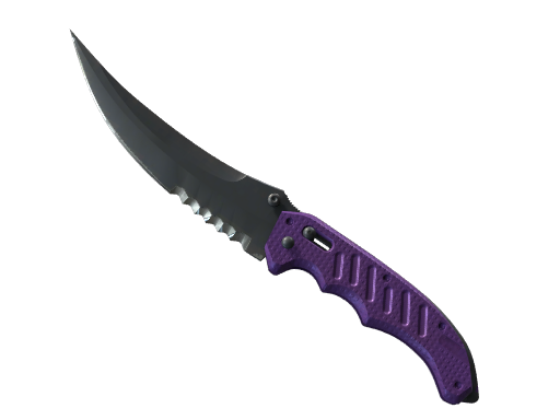 Buy CS2 knife ★ StatTrak™ Flip Knife | Ultraviolet (Minimal Wear) skin