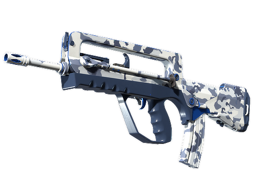 Buy CS2 rifle FAMAS | Yeti Camo (Minimal Wear) skin