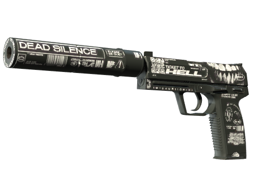 Buy CS2 pistol StatTrak™ USP-S | Ticket to Hell (Factory New) skin