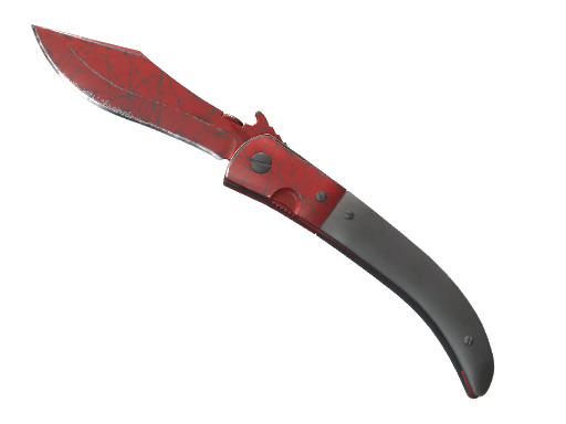 Buy CS2 knife ★ Navaja Knife | Crimson Web (Well-Worn) skin