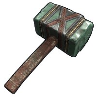 Buy Rust hammer Aztec Jade Hammer skin