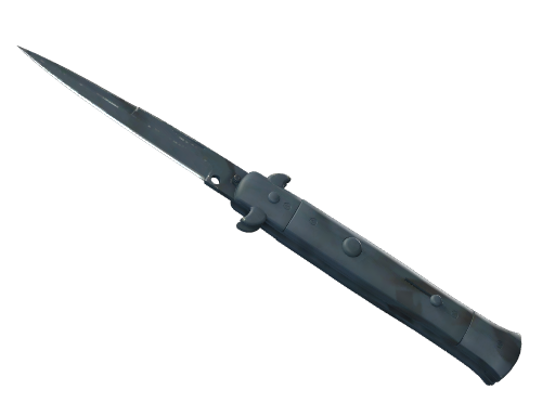 Buy CS2 knife ★ Stiletto Knife | Night Stripe (Well-Worn) skin