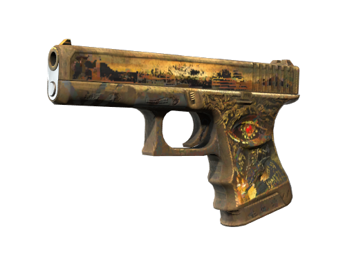 Buy CS2 pistol Souvenir Glock-18 | Ramese's Reach (Battle-Scarred) skin