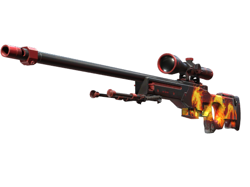 Buy CS2 sniper rifle AWP | Wildfire (Well-Worn) skin