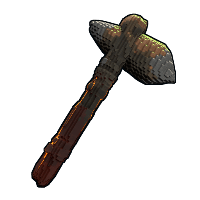 Buy Rust stone hatchet Pixel Stone Hatchet skin