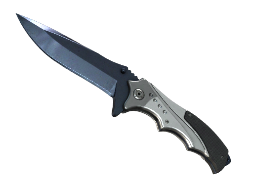 Buy CS2 knife ★ Nomad Knife | Blue Steel (Well-Worn) skin