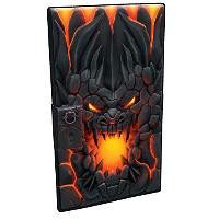 Buy Rust sheet metal door Dragon Horn Door skin