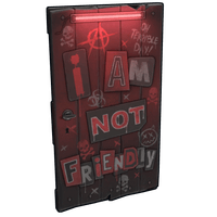 Buy Rust wooden door NOT Friendly Wooden Door skin