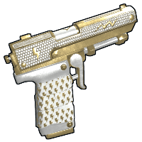 Buy Rust semi auto pistol Thundergold SAP skin