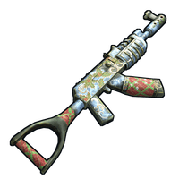 Buy Rust weapon Merry Fire AR skin