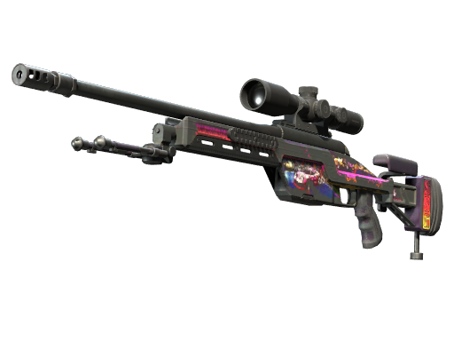 Buy CS2 sniper rifle SSG 08 | Turbo Peek (Battle-Scarred) skin