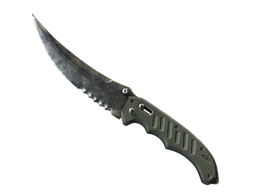Buy CS2 knife ★ StatTrak™ Flip Knife | Stained (Battle-Scarred) skin