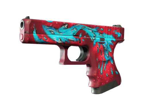 Buy CS2 pistol StatTrak™ Glock-18 | Water Elemental (Factory New) skin