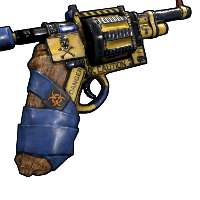 Buy Rust revolver Caution Revolver skin