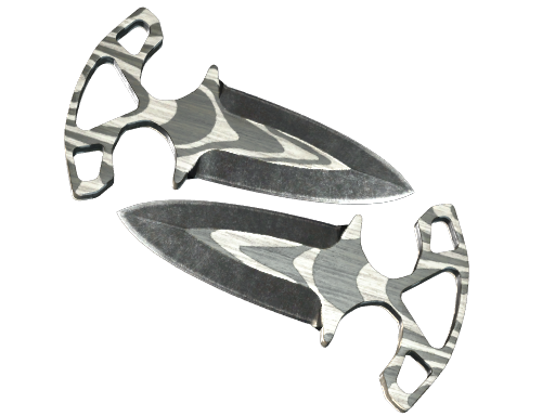 Buy CS2 knife ★ Shadow Daggers | Black Laminate (Factory New) skin