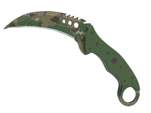 Buy CS2 knife ★ StatTrak™ Talon Knife | Forest DDPAT (Field-Tested) skin