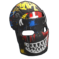 Buy Rust metal facemask Bombing Facemask skin