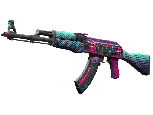 Buy CS2 rifle AK-47 | Neon Rider (Battle-Scarred) skin