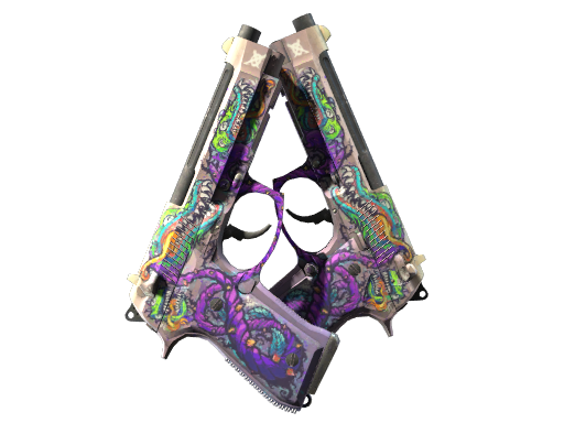 Buy CS2 pistol StatTrak™ Dual Berettas | Flora Carnivora (Minimal Wear) skin