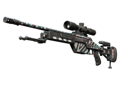 Buy CS2 sniper rifle SSG 08 | Parallax (Minimal Wear) skin