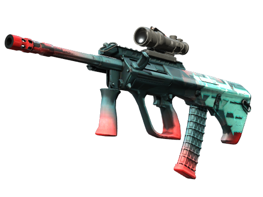Buy CS2 rifle StatTrak™ AUG | Momentum (Well-Worn) skin