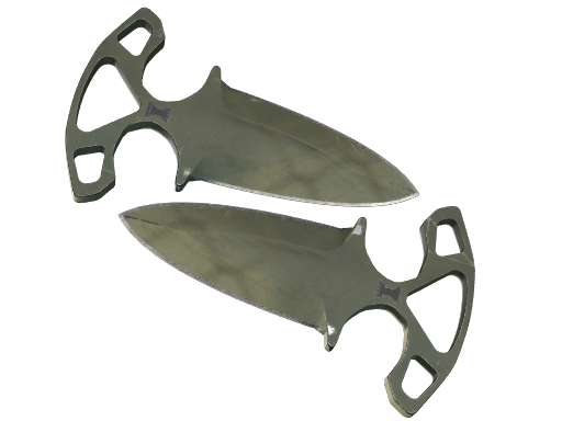 Buy CS2 knife ★ Shadow Daggers | Safari Mesh (Well-Worn) skin