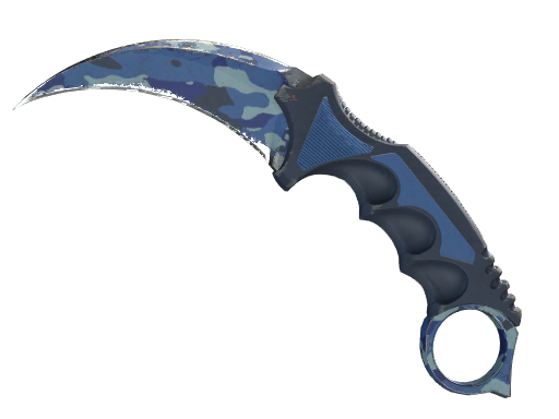 Buy CS2 knife ★ Karambit | Bright Water (Well-Worn) skin