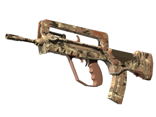 Buy CS2 rifle Souvenir FAMAS | CaliCamo (Minimal Wear) skin