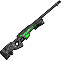 Buy Rust weapon Ghost Flame L96 skin