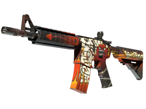 Buy CS2 rifle M4A4 | Hellfire (Minimal Wear) skin
