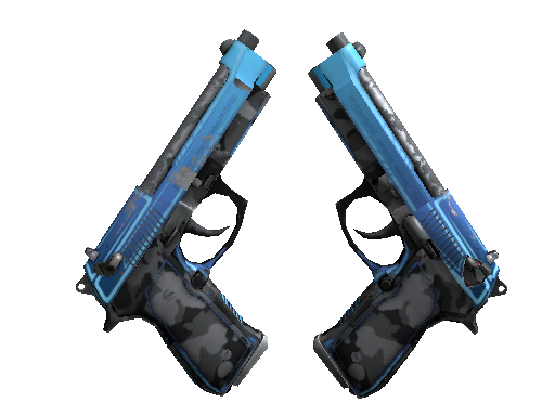 Buy CS2 pistol Dual Berettas | Urban Shock (Field-Tested) skin