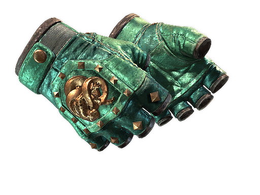 Buy CS2 gloves ★ Broken Fang Gloves | Jade (Well-Worn) skin