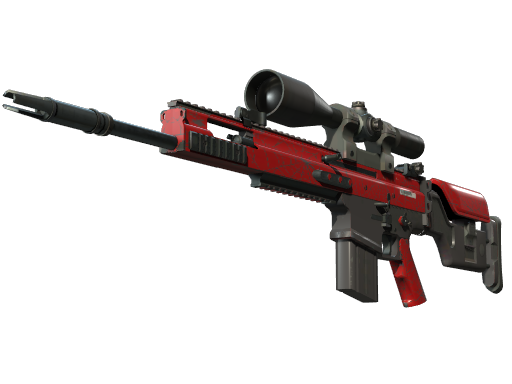 Buy CS2 sniper rifle SCAR-20 | Crimson Web (Minimal Wear) skin