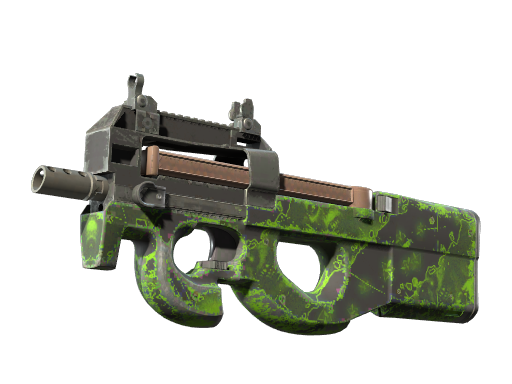 Buy CS2 smg P90 | Virus (Well-Worn) skin