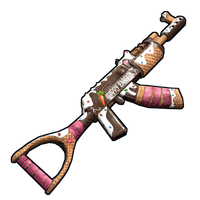 Buy Rust ak47u Bunny Blast AR skin