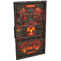 Buy Rust armored metal door Nuke Room Armored Door skin