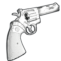 Buy Rust weapon Comics Python skin