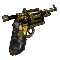 Buy Rust revolver Black Gold Revolver skin