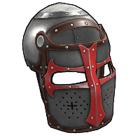 Buy Rust metal facemask Knights Templar Facemask skin
