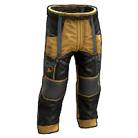 Buy Rust pants Caution Workpants skin