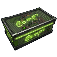 Buy Rust large wooden box Neon Comps Storage skin