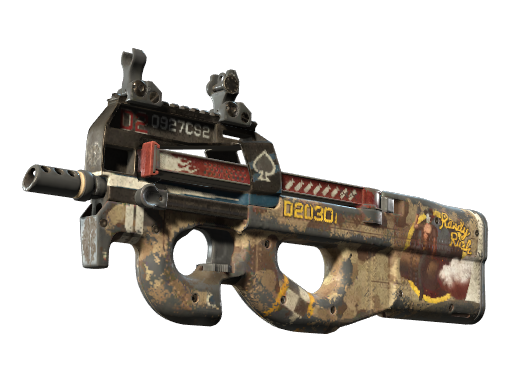 Buy CS2 smg StatTrak™ P90 | Randy Rush (Battle-Scarred) skin