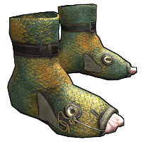 Buy Rust burlap shoes Fish Shoes skin