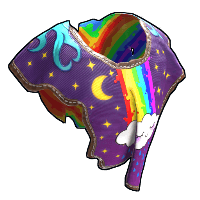 Buy Rust hide poncho Rainbow Pony Poncho skin