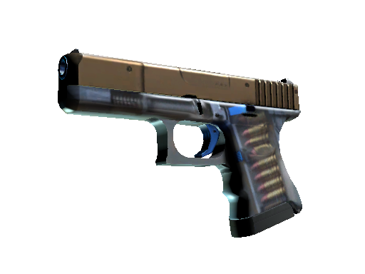 Buy CS2 pistol Glock-18 | Clear Polymer (Minimal Wear) skin