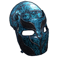 Buy Rust metal facemask Azul Metal Facemask skin