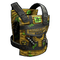 Buy Rust metal torso plate Nuclear Fanatic Chest Plate skin