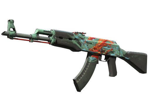 Buy CS2 rifle AK-47 | Aquamarine Revenge (Well-Worn) skin